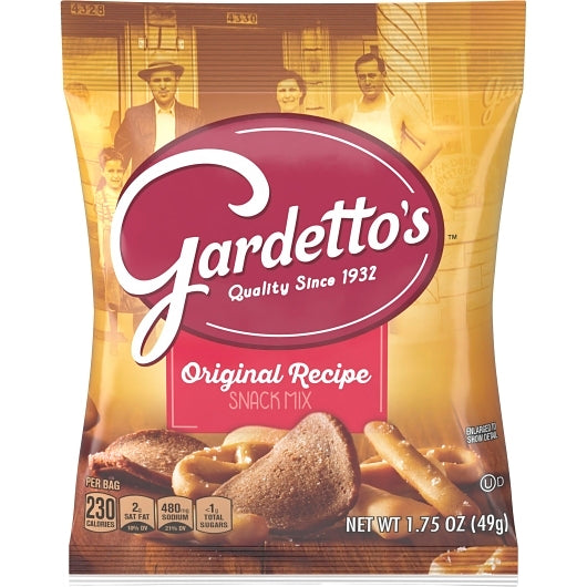 Gardettos Original Recipe Single Serve Snack Mix, 60 x 1.75 oz Case - DOT product image 4