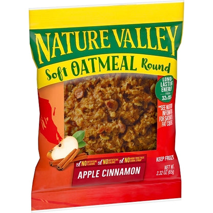 Nature Valley Apple Cinnamon Soft Oatmeal Round, 72 x 2.32 oz Case - DOT product image 5