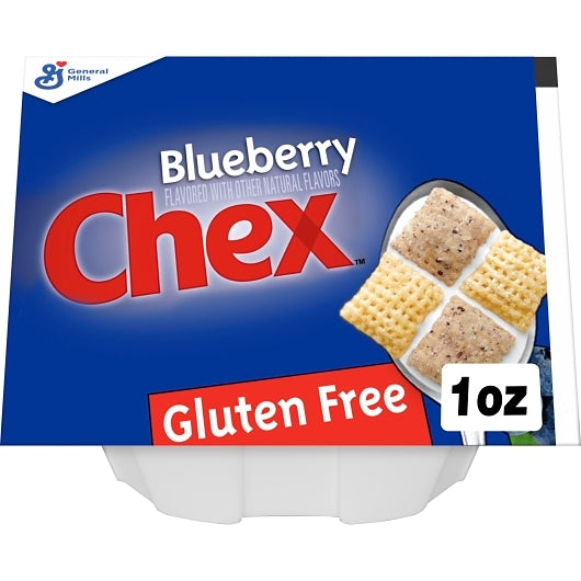 Chex Blueberry Cereal Bowl Pack, 96 x 1 oz Case - Plates Bowls