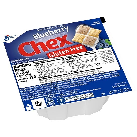 Chex Blueberry Cereal Bowl Pack, 96 x 1 oz Case - DOT product image 6