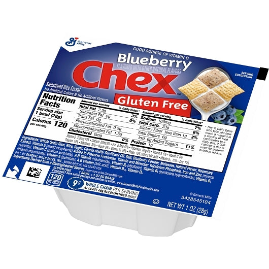 Chex Blueberry Cereal Bowl Pack, 96 x 1 oz Case - DOT product image 8