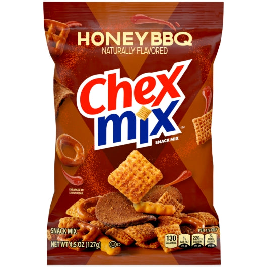Chex Mix Savory Honey Bbq Snack Mix, 8 x 4.5 oz Case - Pantry Ingredients - image 2