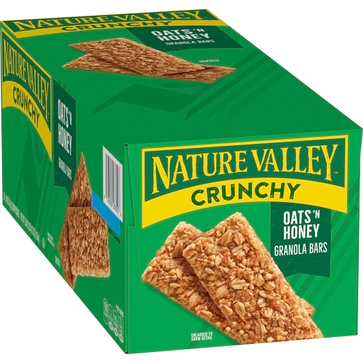Nature Valley Oats 'N Honey Crunchy Granola Double Bar, 6 x 28 x 1.49 oz Case - DOT product image 8