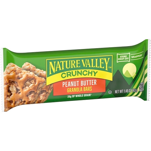 Nature Valley Double Peanut Butter Snack Bar, 6 x 18 x 1.49 oz Case - DOT product image 7