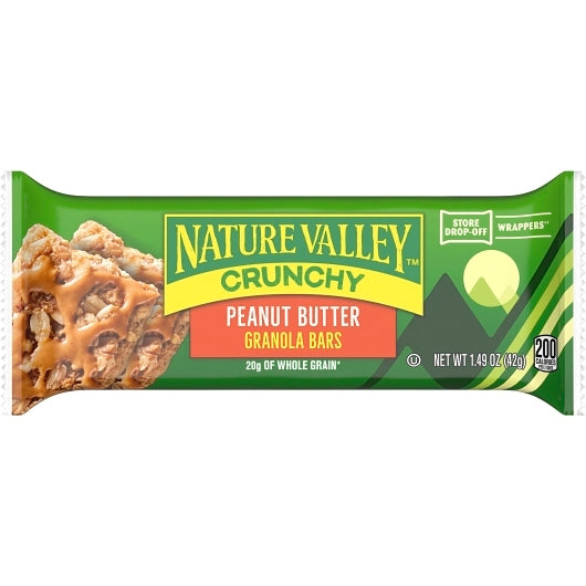 Nature Valley Double Peanut Butter Snack Bar, 6 x 18 x 1.49 oz Case - DOT product image 5
