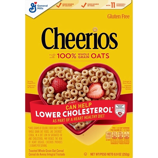 Cheerios Gluten-Free Cereal, 12 x 8.9 oz Case - DOT product image 3