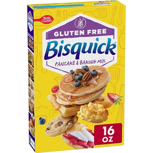 Bisquick Gluten Free Pancake & Baking Mix, 6 x 16 oz Case - DOT product image 2
