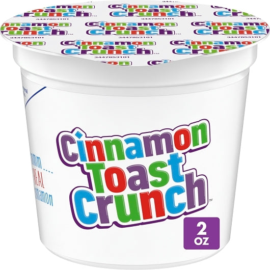 Cinnamon Toast Crunch Cereal Single Serve, 60 x 2 oz Case - DOT product image 2