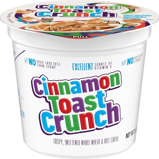 Cinnamon Toast Crunch Cereal Single Serve, 60 x 2 oz Case - DOT product image 4