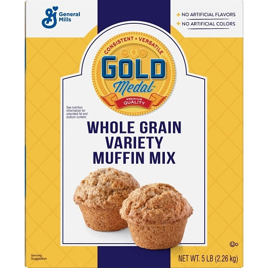 Gold Medal Whole Grain Variety Muffin Mix, 6 x 5 lb Case - DOT product image 3