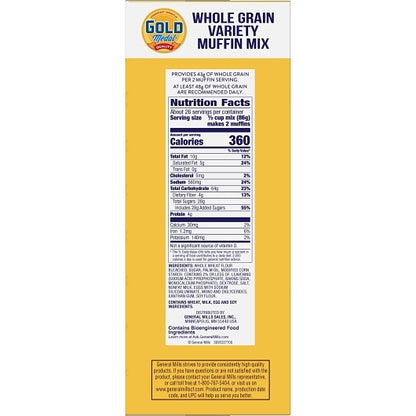 Gold Medal Whole Grain Variety Muffin Mix, 6 x 5 lb Case - DOT product image 7