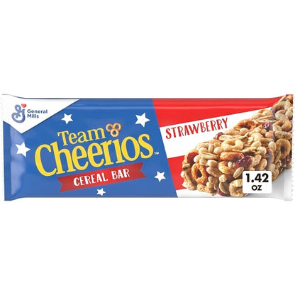 Cheerios Team Bars Cereal, 96 x 1.42 oz Case - Breakfast Foods