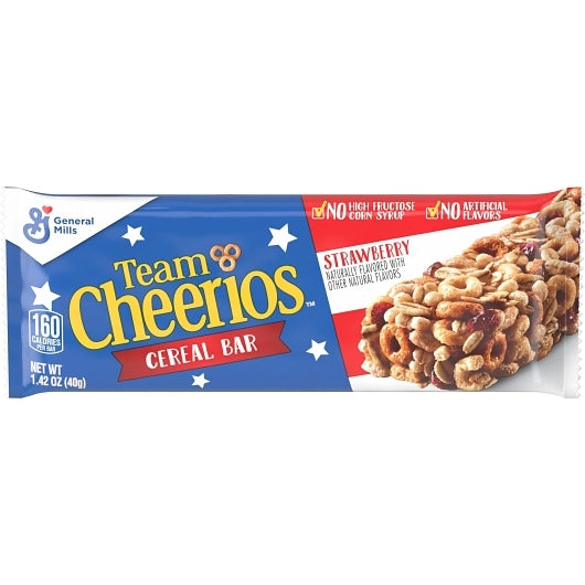 Cheerios Team Bars Cereal, 96 x 1.42 oz Case - DOT product image 3