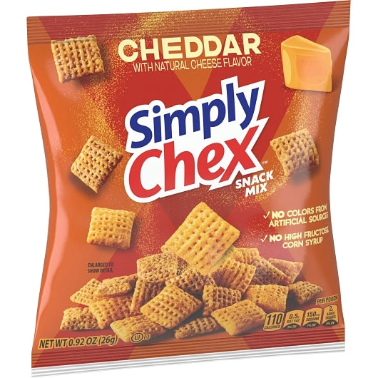 Chex Mix Simply Chex Cheddar Snack Mix, 60 x 0.92 oz Case - DOT product image 5