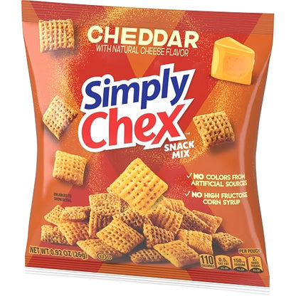 Chex Mix Simply Chex Cheddar Snack Mix, 60 x 0.92 oz Case - DOT product image 7