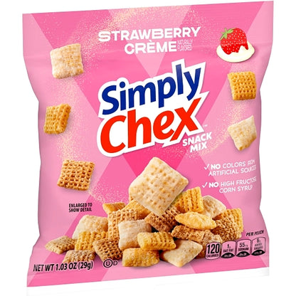 Chex Mix Simply Chex Strawberry Yogurt, 60 x 1.03 oz Case - DOT product image 7