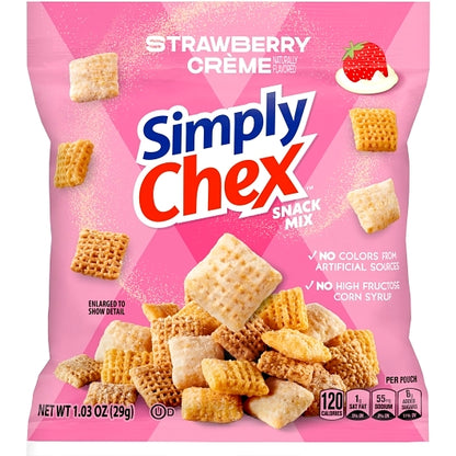 Chex Mix Simply Chex Strawberry Yogurt, 60 x 1.03 oz Case - DOT product image 5