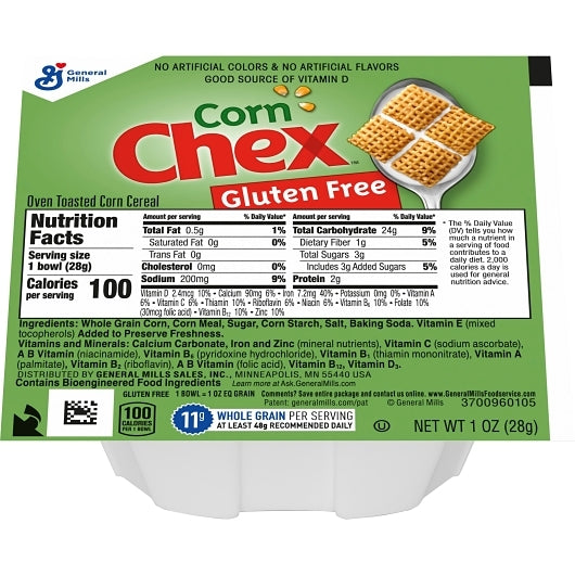 Chex Cereal Large Bowl Corn, 96 x 1 oz Case - DOT product image 3