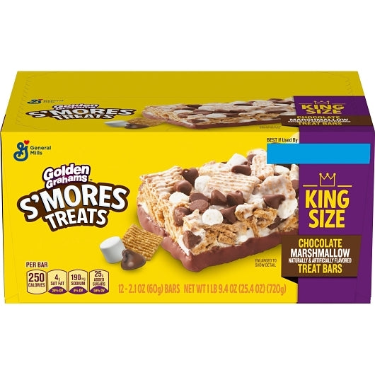Golden Grahams Marshmallow Chocolate Snack, 8 x 12 x 2.1 oz Case - DOT product image 2
