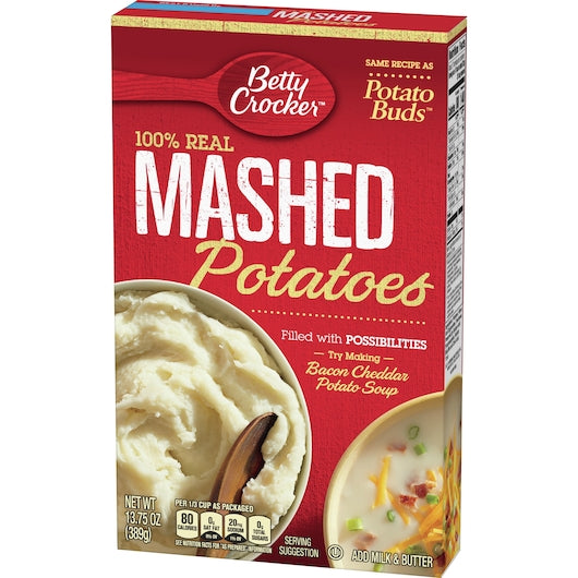Betty Crocker Mashed Potatoes, 6 x 13.75 oz Case - DOT product image 2