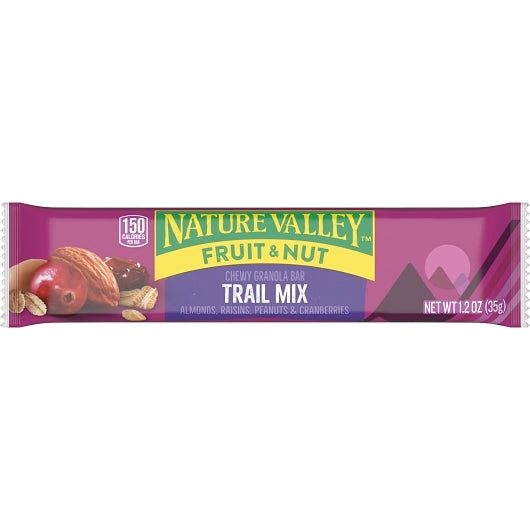 Nature Valley Fruit & Nut Chewy Trail Mix Granola Bar, 12 x 6 x 1.2 oz Case - DOT product image 5