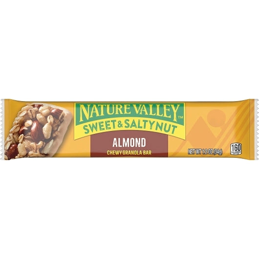 Nature Valley Sweet & Salty Nut Almond Granola Bars, 8 x 16 x 1.2 oz Case - DOT product image 6