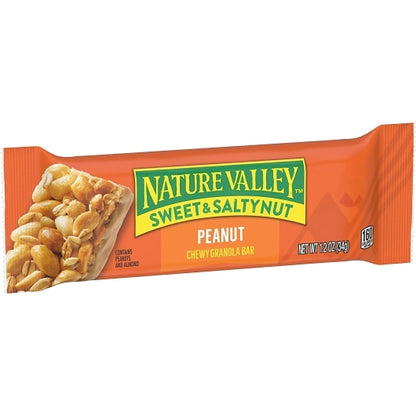 Nature Valley Sweet & Salty Nut Peanut Granola Bars, 8 x 16 x 1.2 oz Case - DOT product image 8