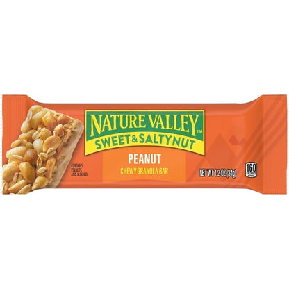 Nature Valley Sweet & Salty Nut Peanut Granola Bars, 8 x 16 x 1.2 oz Case - DOT product image 6