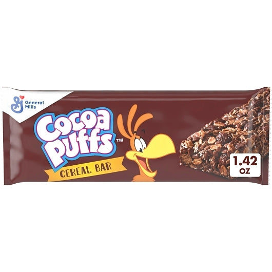 Cocoa Puffs Cereal Bar, 96 x 1.42 oz Case - Breakfast Foods