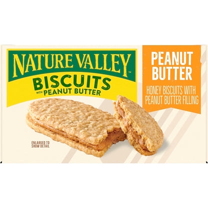 Nature Valley Biscuits With Peanut Butter, 6 x 16 x 1.35 oz Case - DOT product image 6