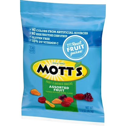 Motts Assorted Fruit Snacks, 144 x 1.6 oz Case - DOT product image 6