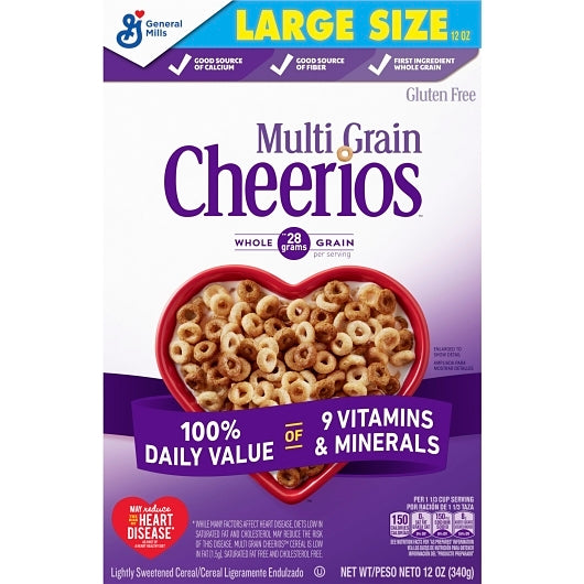 Cheerios Gluten-Free Multigrain Cereal, 10 x 12 oz Case - DOT product image 2