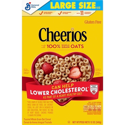 Cheerios Gluten-Free Cereal, 14 x 12 oz Case - DOT product image 3