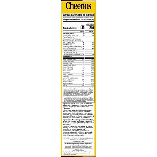 Cheerios Gluten-Free Cereal, 14 x 12 oz Case - DOT product image 7