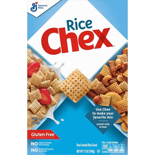 Chex Cereal Gluten Gluten-Free Rice Cereal, 10 x 12 oz Case - DOT product image 3