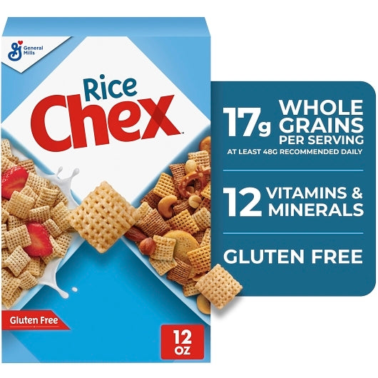 Chex Cereal Gluten Gluten-Free Rice Cereal, 10 x 12 oz Case - DOT product image 4