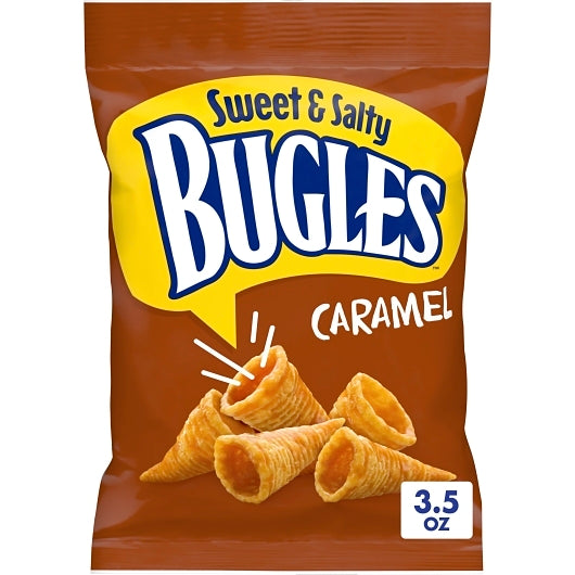 Bugles Caramel Flavor, 7 x 3.5 oz Case - DOT product image 2
