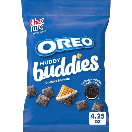 Chex Mix Muddy Buddies Cookies & Cream Snack Mix, 7 x 4.25 oz Case - DOT product image 5