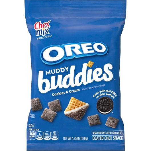 Chex Mix Muddy Buddies Cookies & Cream Snack Mix, 7 x 4.25 oz Case - DOT product image 6
