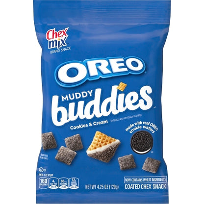 Chex Mix Muddy Buddies Cookies & Cream Snack Mix, 7 x 4.25 oz Case - DOT product image 6