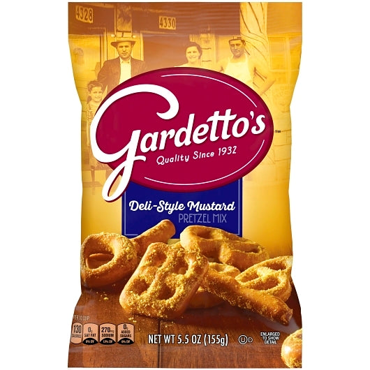 Gardetto's Deli-Style Mustard Pretzel Snack Mix, 7 x 5.5 oz Case - DOT product image 6