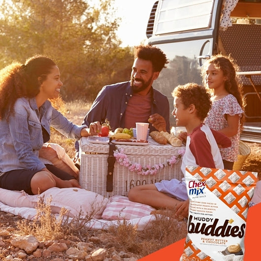 Chex Mix Muddy Buddies Peanut Butter & Chocolate Snack Mix, 7 x 4.5 oz Case - DOT product image 5