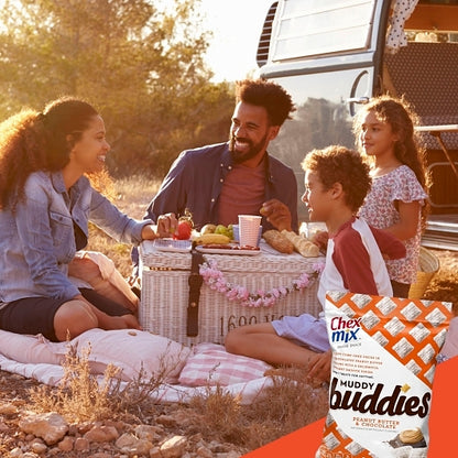 Chex Mix Muddy Buddies Peanut Butter & Chocolate Snack Mix, 7 x 4.5 oz Case - DOT product image 5