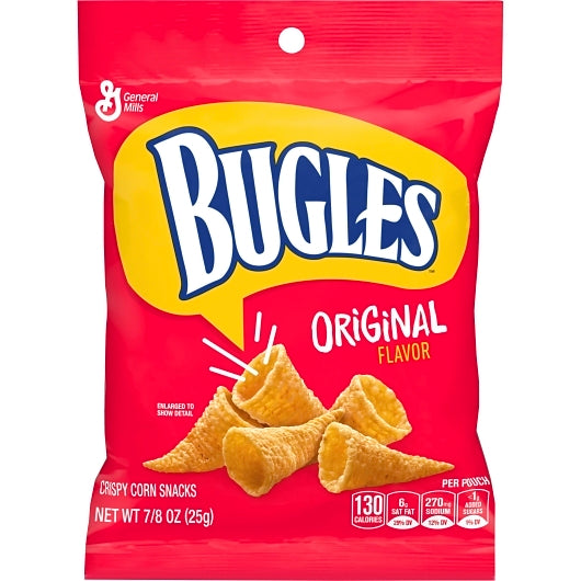 Bugles Original Flavor, 60 x 0.88 oz Case - Front/center packaged product image