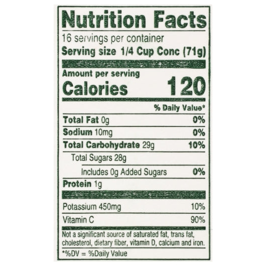 Growers Pride Orange Juice Frozen Concentrate, 12 x 32 fl oz Case - DOT product image 7