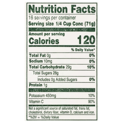 Growers Pride Orange Juice Frozen Concentrate, 12 x 32 fl oz Case - DOT product image 7