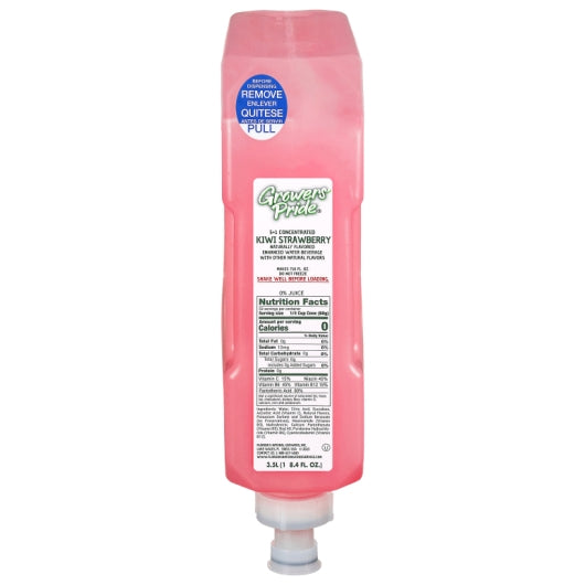 Floridas Natural Growers Shelf Stable Kiwi Strawberry Flavored Water, 3 x 3.5 LT Case - DOT product image 7