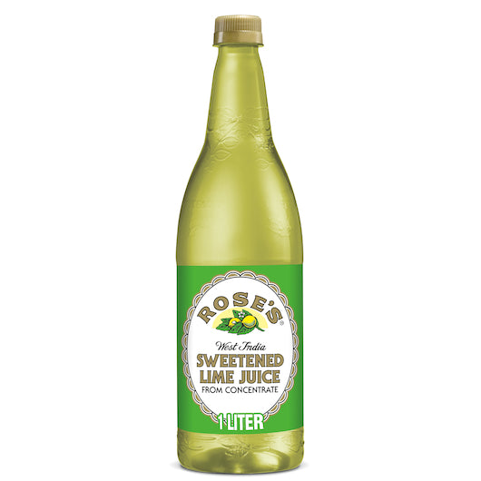 Roses Sweetened Lime Juice, 12 x 1 LT Case - Condiments & Sauces