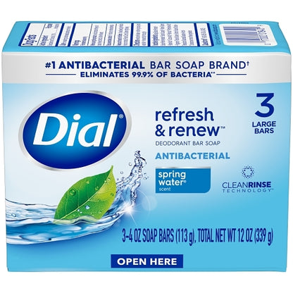 Dial Bar Soap Spring Water, 12 x 12 oz Case - DOT product image 4