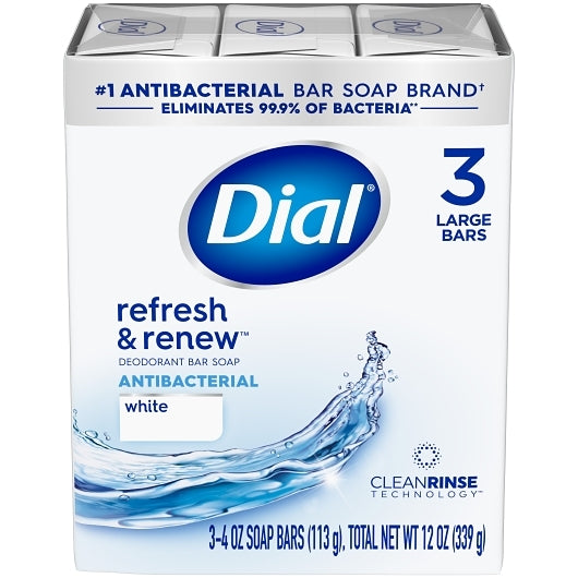 Dial Bar Soap White, 12 x 3 ct Case - DOT product image 2
